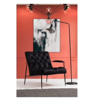 Nero, Sedia Da Bistrot, Legno Telaio Di Faggio , Chipboard