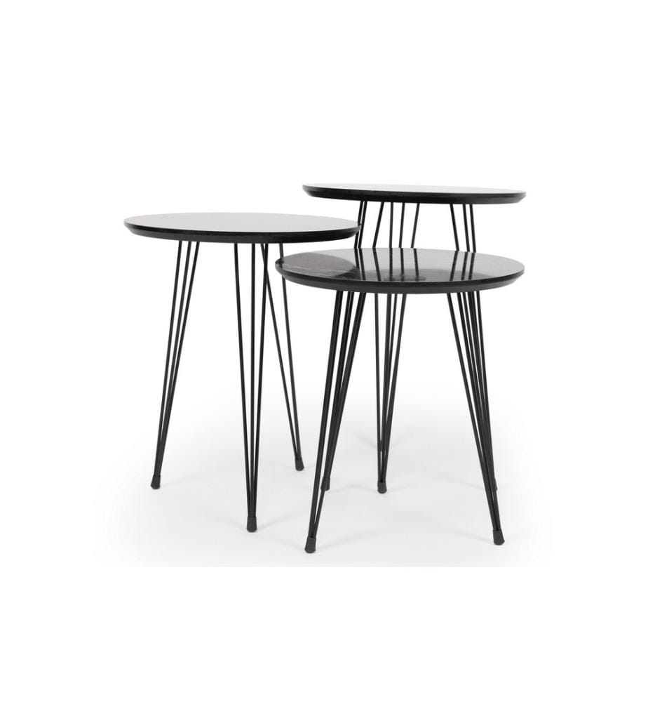 Grigio, Tavolini, 38X38X45 cm,
