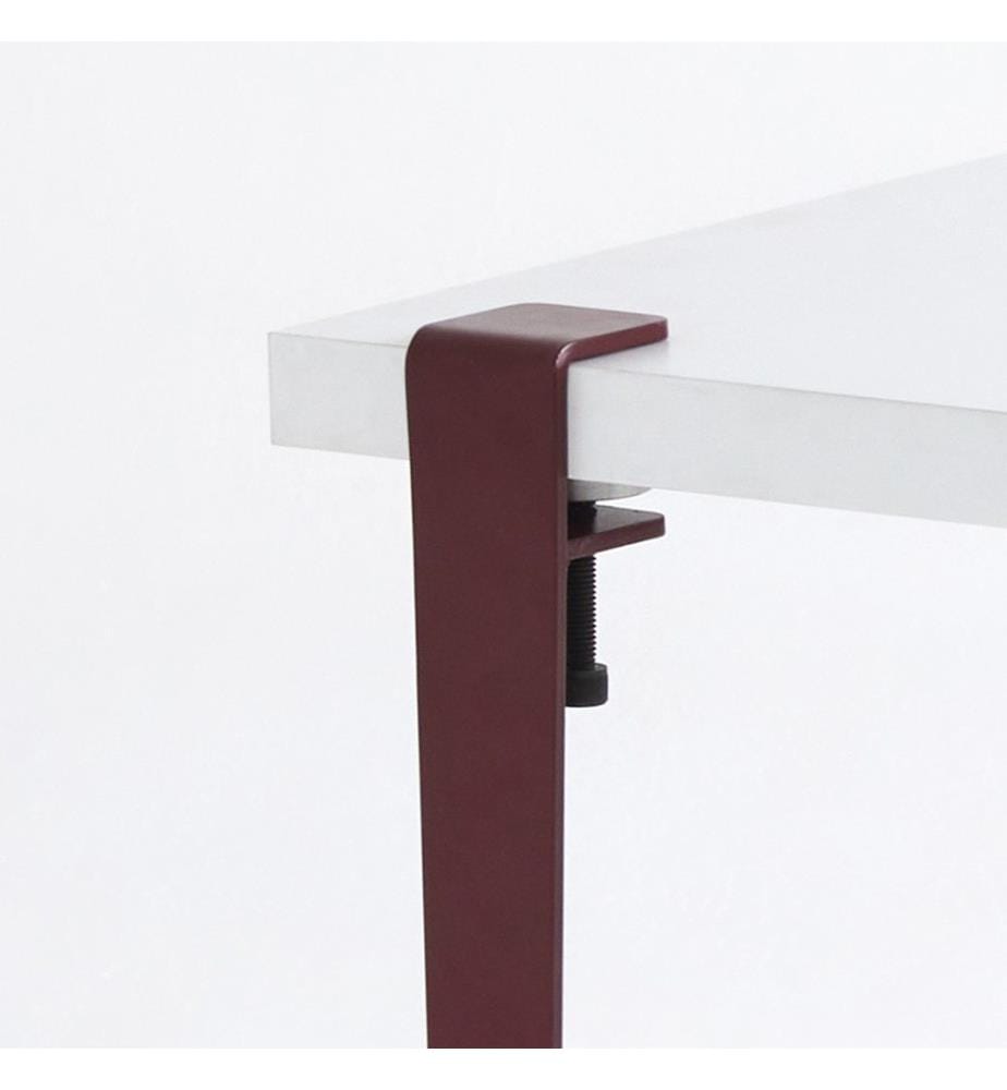 Tavolino, Bianco Borgogna, Disco Particella Con Rivestimento