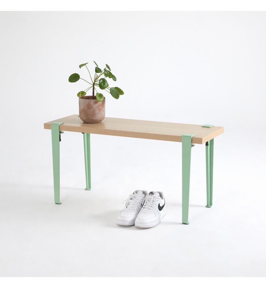 Banca, Legno Verde Menta, Piastra Di Particelle Rivestita