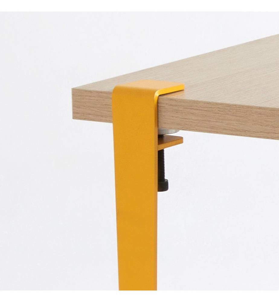 Tavolino, Legno Piastra Di Particelle Giallo, Di Melamina
