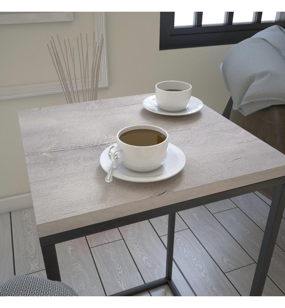 Mare, Color Quercia, Tavolini Da Caffè, 62X35X35 cm, Piastra Di Particelle Rivestita Con Melamina