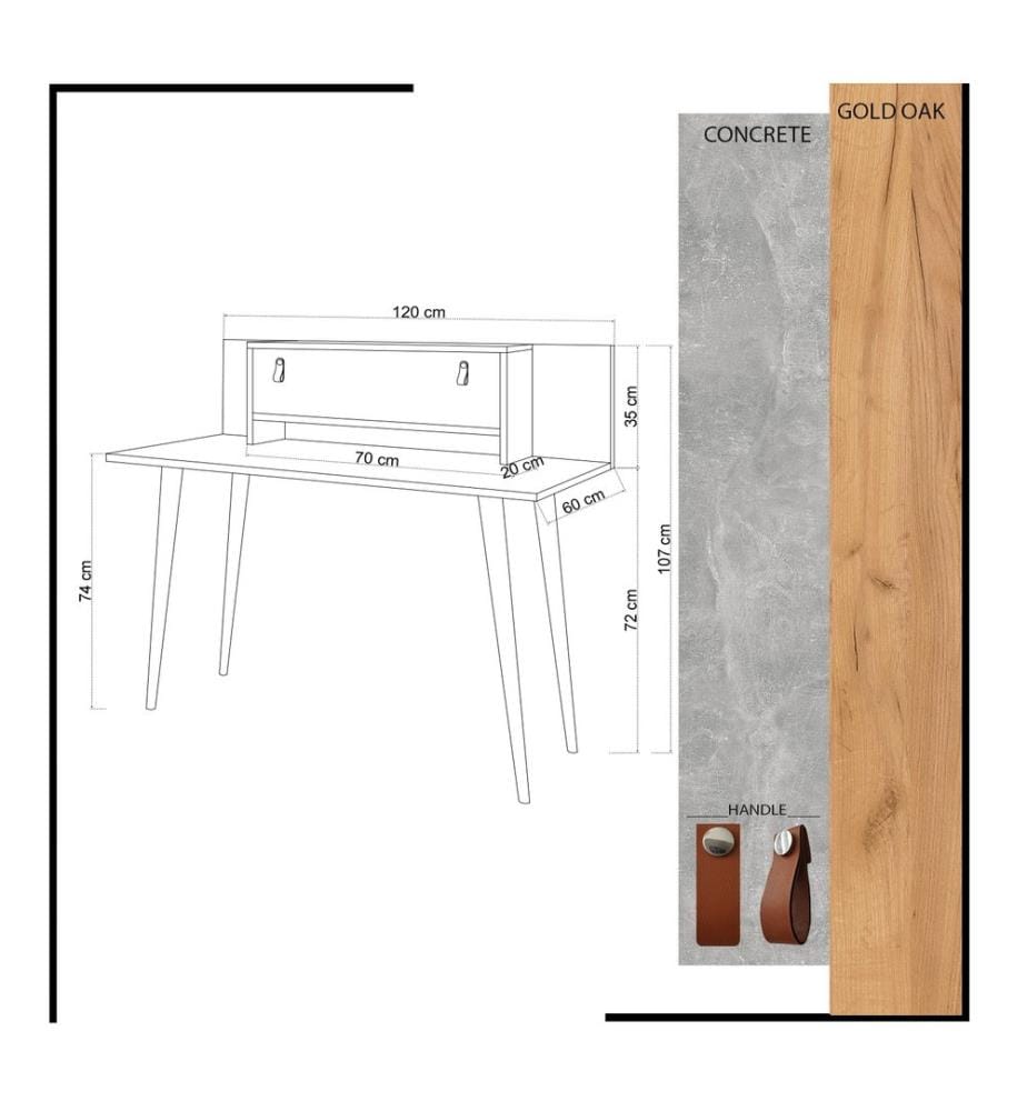 Color Quercia, Bianco, Tavolini Da Caffè, 107X120X60 cm, Piastra Di Particelle Rivestita Di Melamina