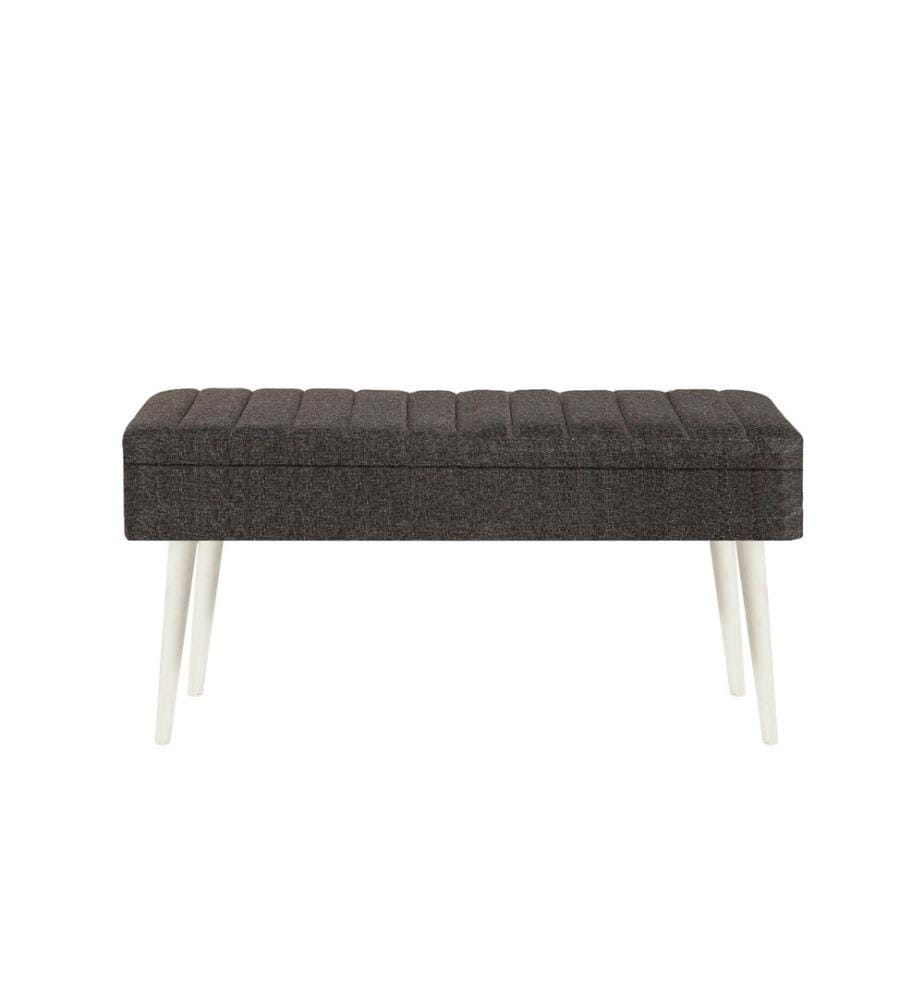 Banc, blanc, anthracite, panneau de particules mélaminé