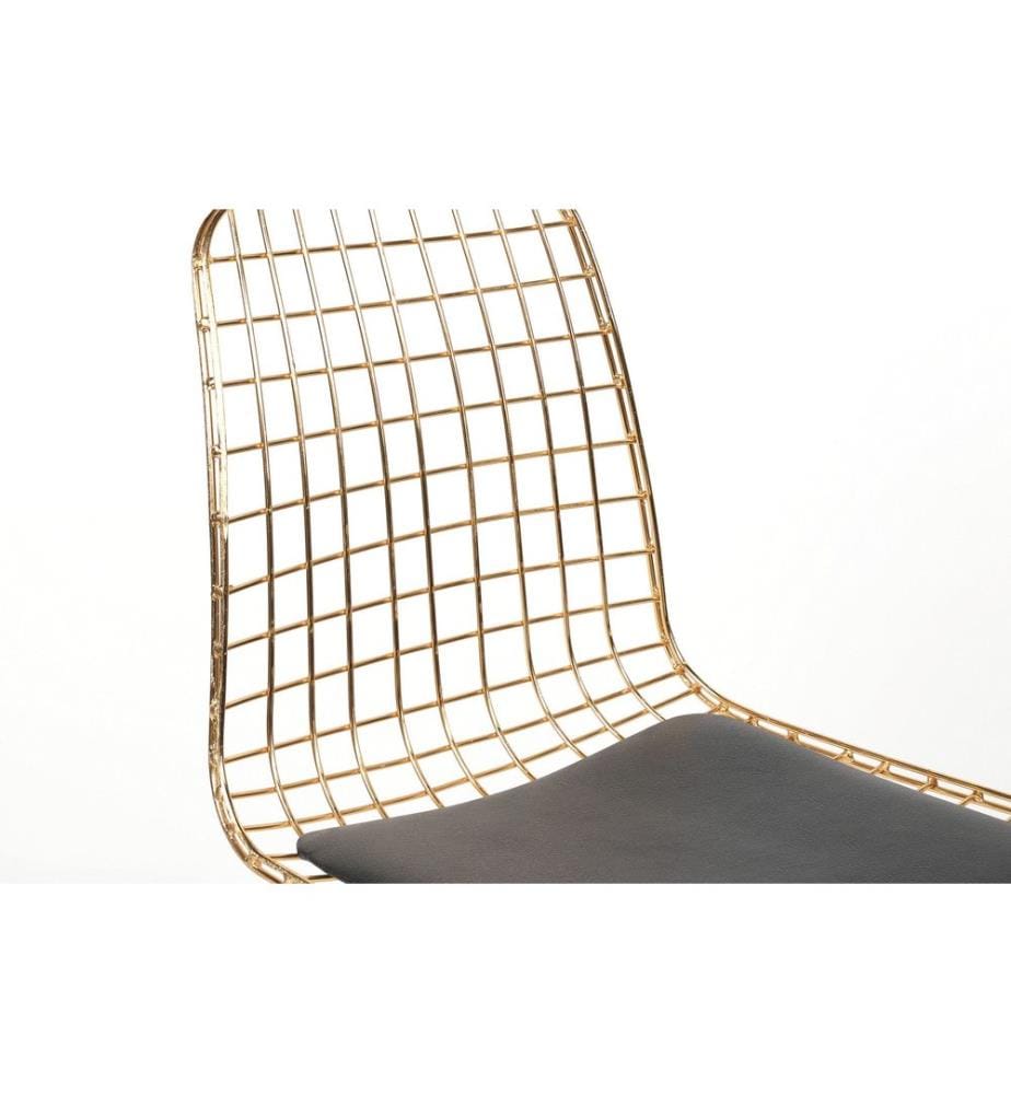 Oro, Sedia Da Ufficio, 81X46X42,5 cm, Metallo Telaio