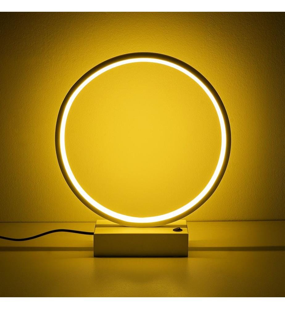 Lampe De Table, Blanc, Corps Métallique