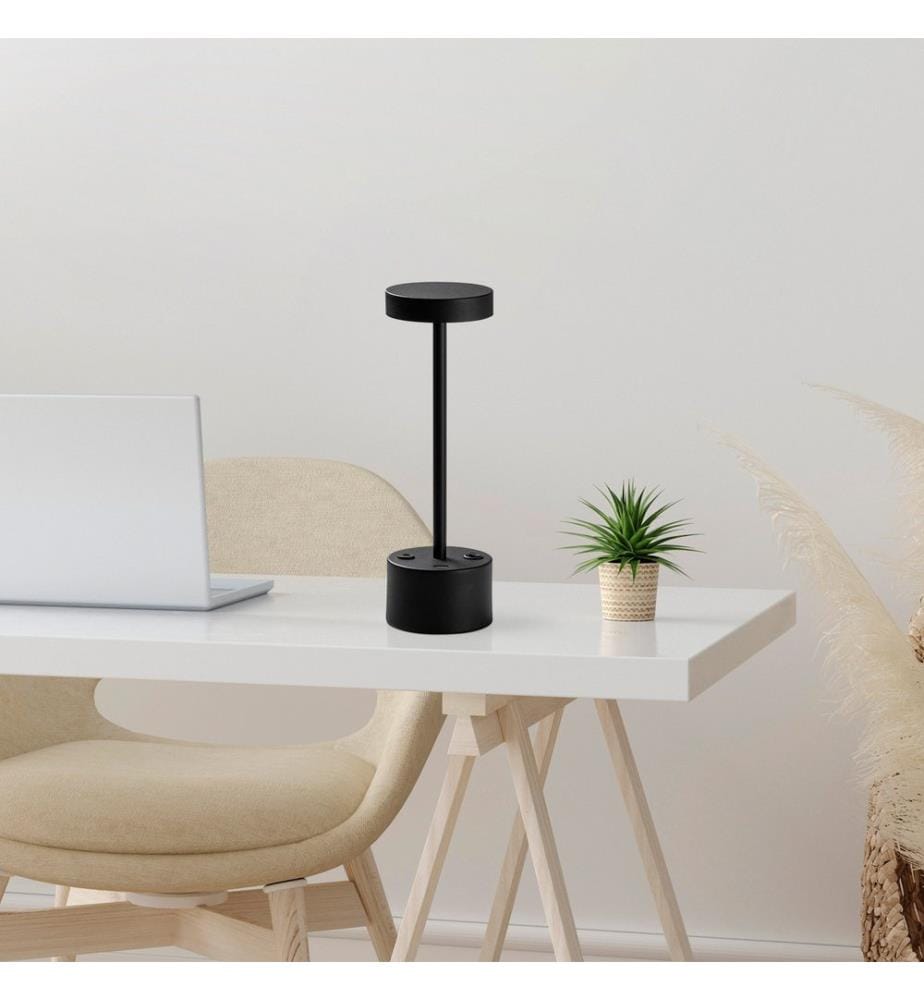 Lampe De Table, Noir, Corps Métallique