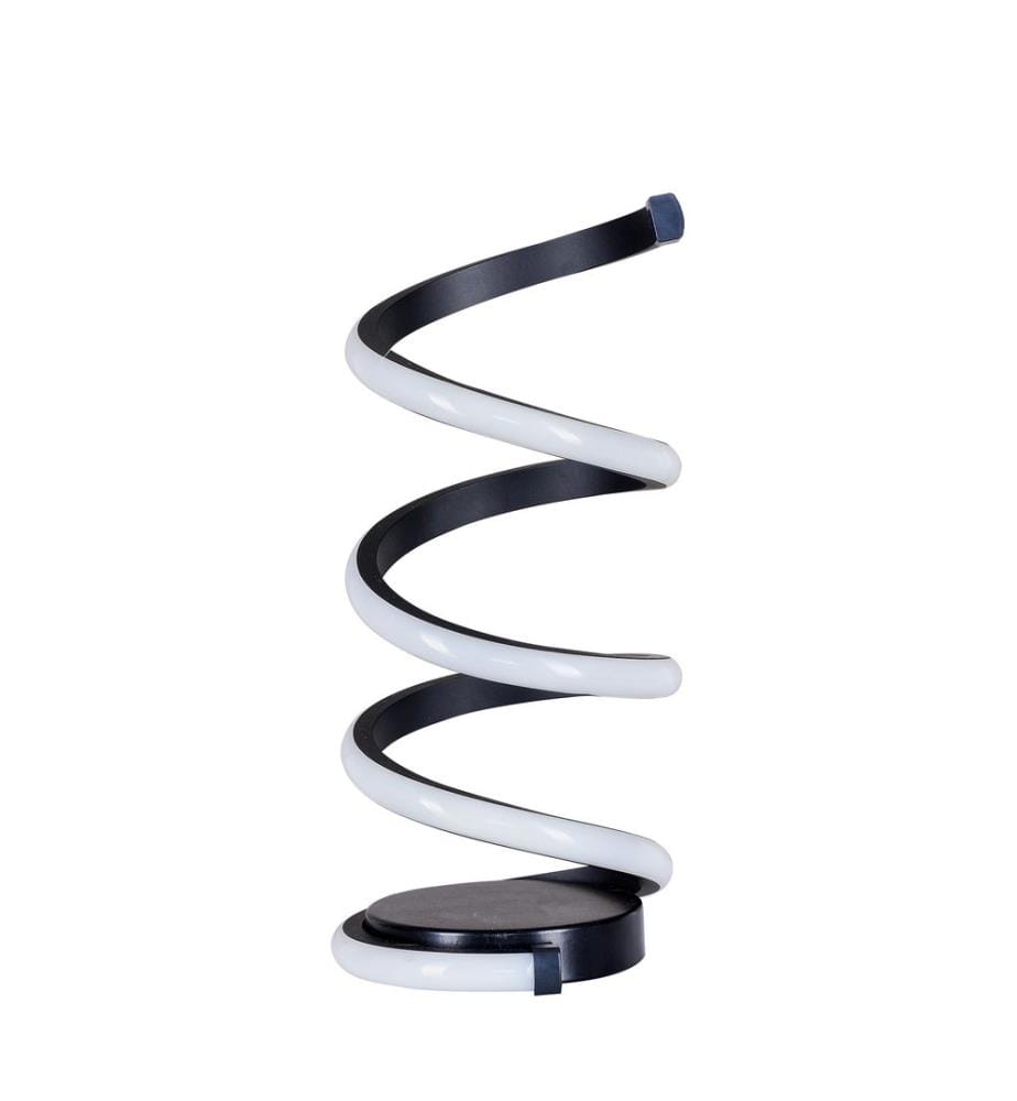 White, Desk Lamps, 15 X 15 X 35 cm, In Alluminio