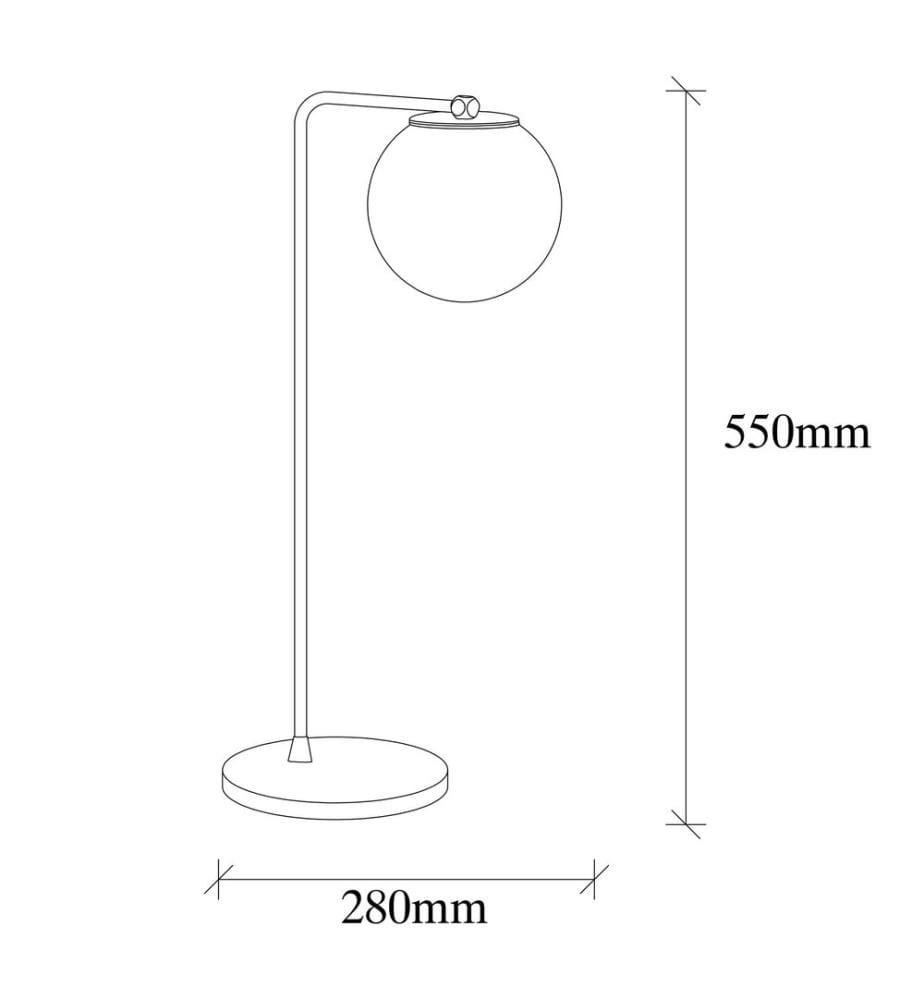 Cuivre, Lampes De Bureau, 15 X 28 X 55 cm, Corps Métallique