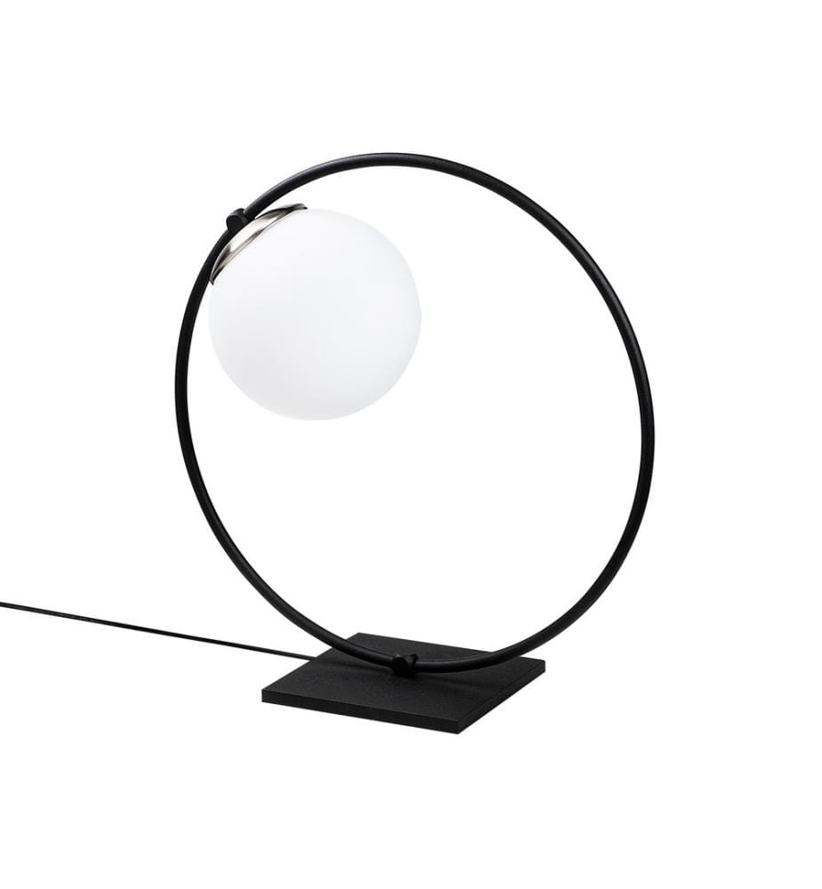 Noir, Blanc, Lampes De Bureau, 30 X 15 cm, Corps En Métal