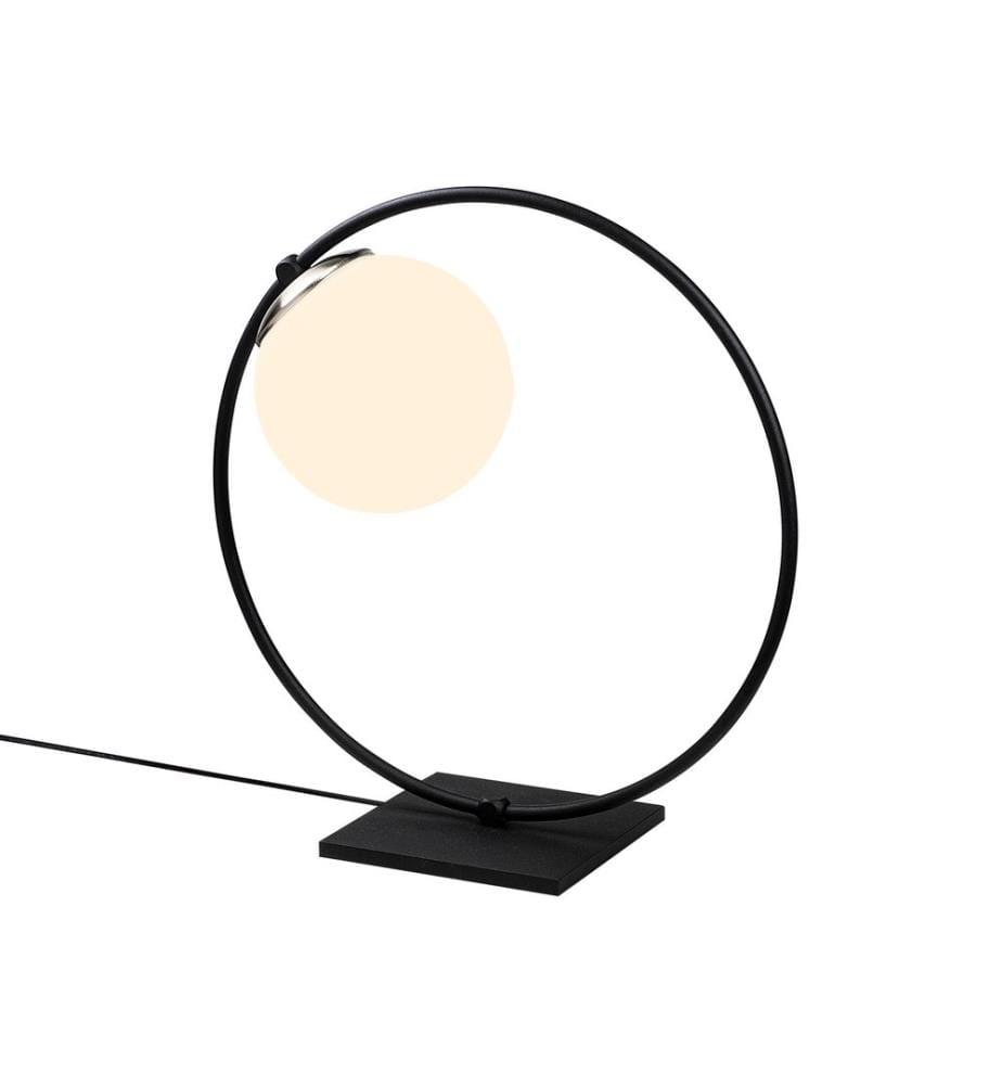 Noir, Blanc, Lampes De Bureau, 30 X 15 cm, Corps En Métal