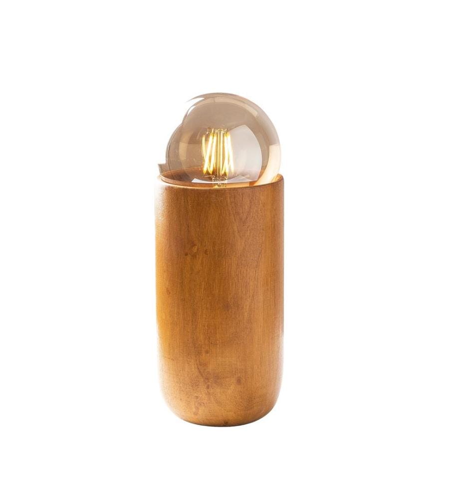 En Bois, Lampes De Bureau, 10 X 10 cm, Corps En Bois