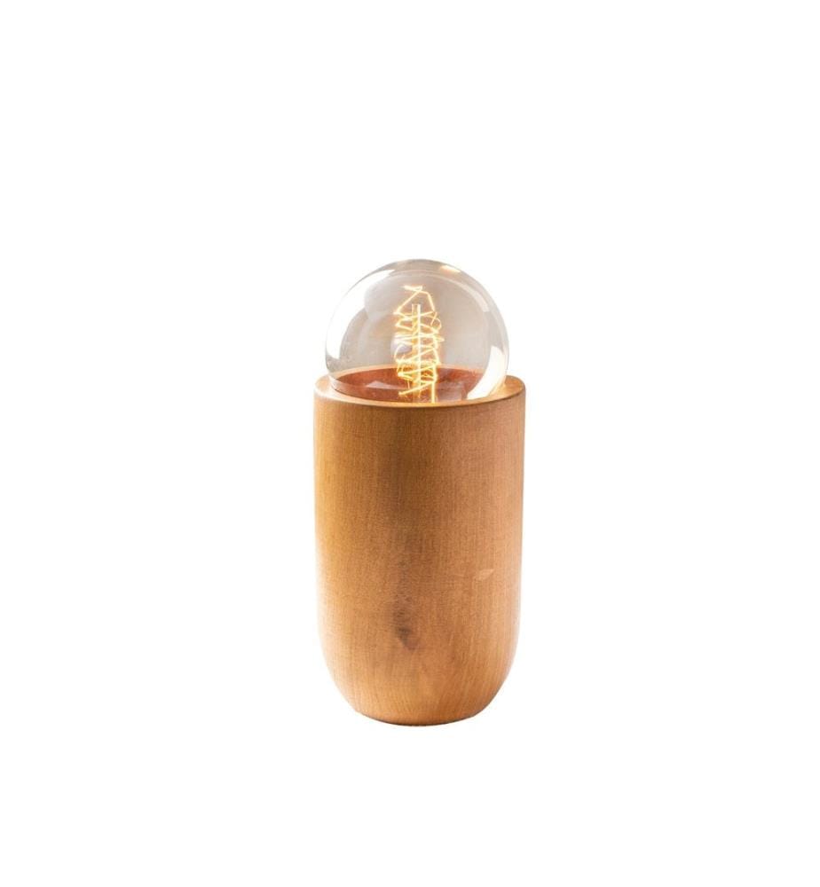 En Bois, Lampes De Bureau, 10 X 10 cm, Corps En Bois