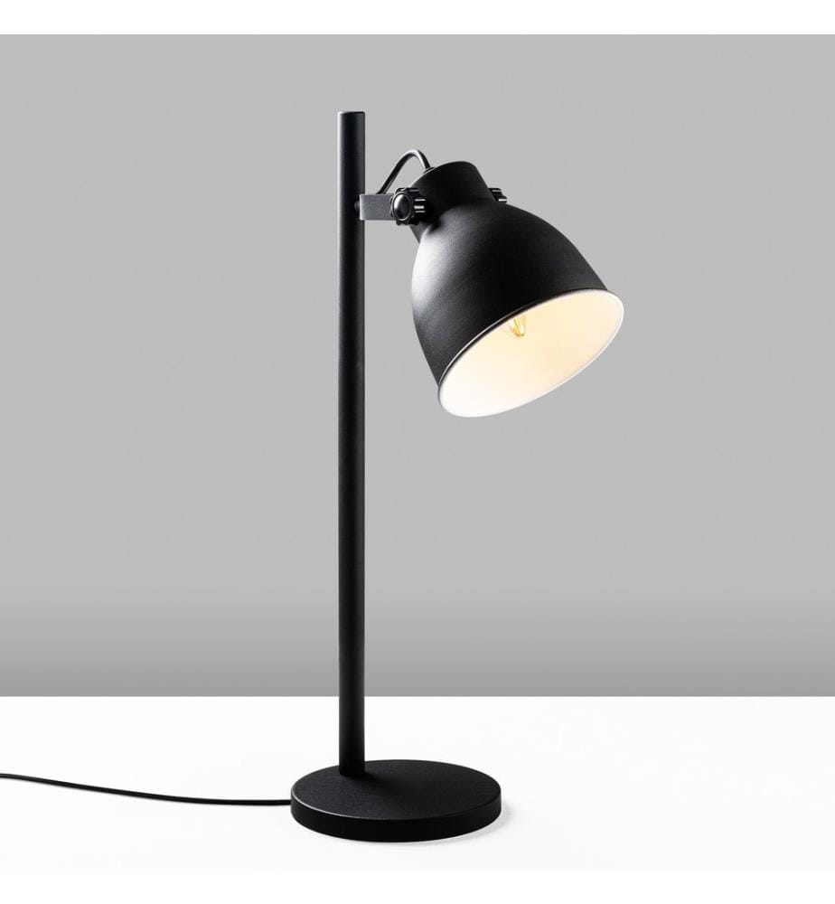 Lampe de table, dorée, CORPS EN MÉTAL