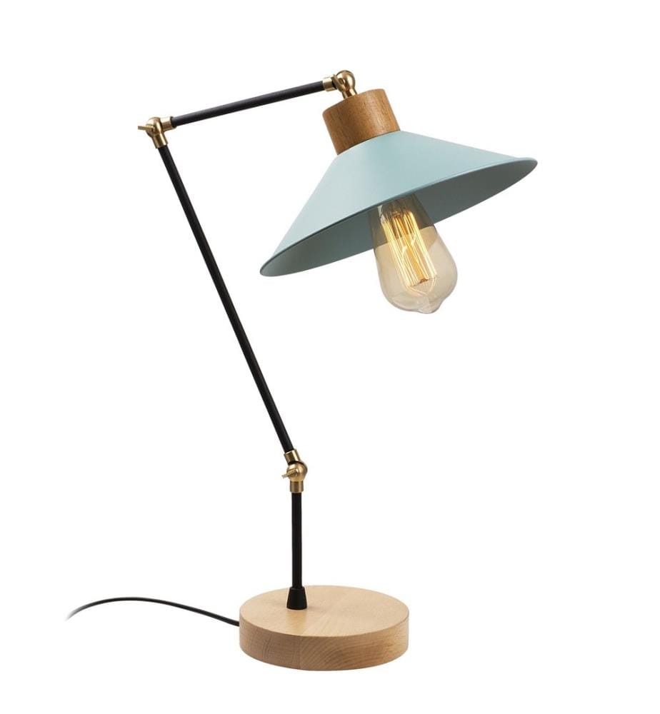 Turquoise, Lampes De Bureau, Corps Métalliques