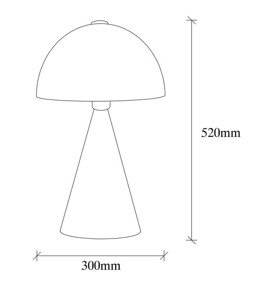 Blanc, Lampes De Bureau, 30 X 30 cm, Corps En Métal