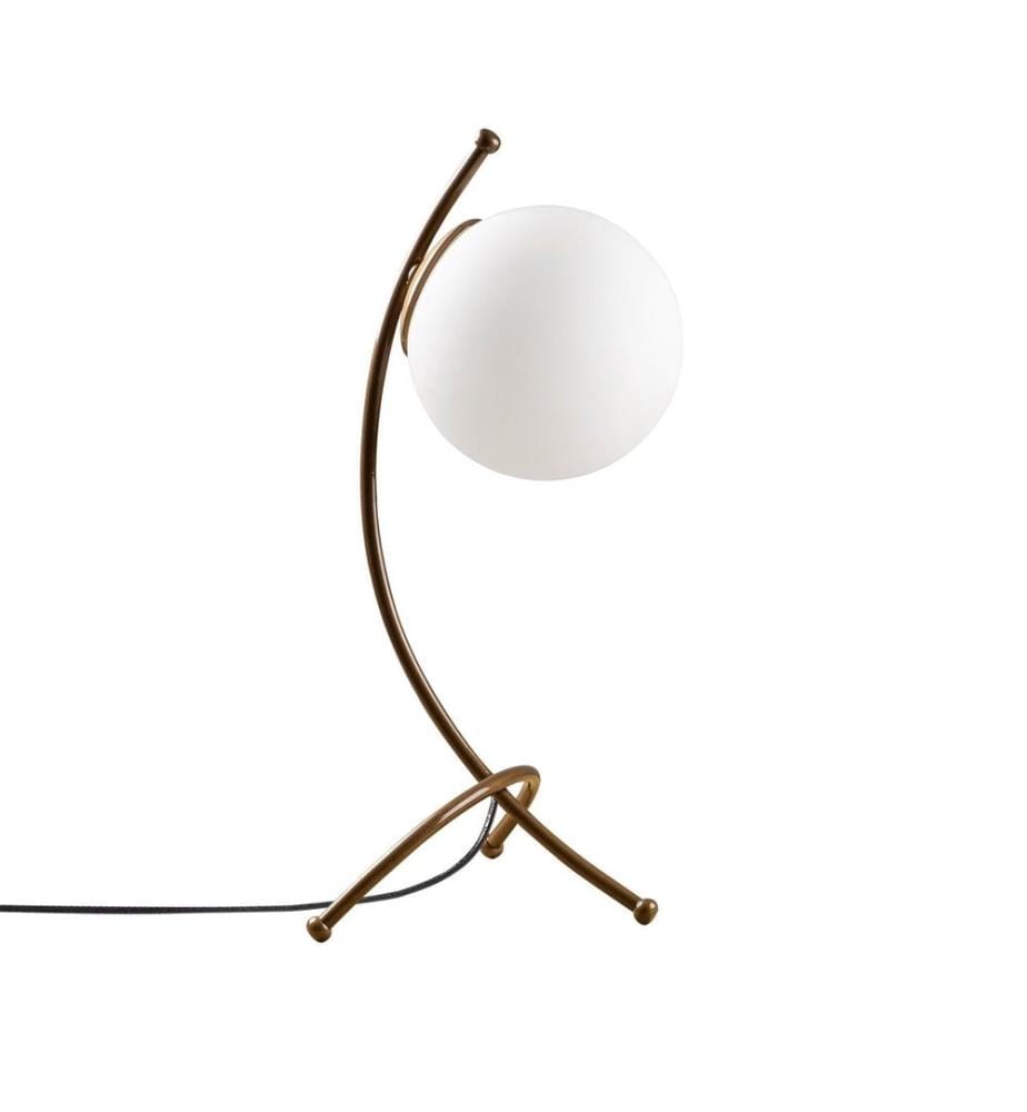 Jahrgang,Weiss, Schreibtischlampen, 23 X 18 cm, Metallkörper