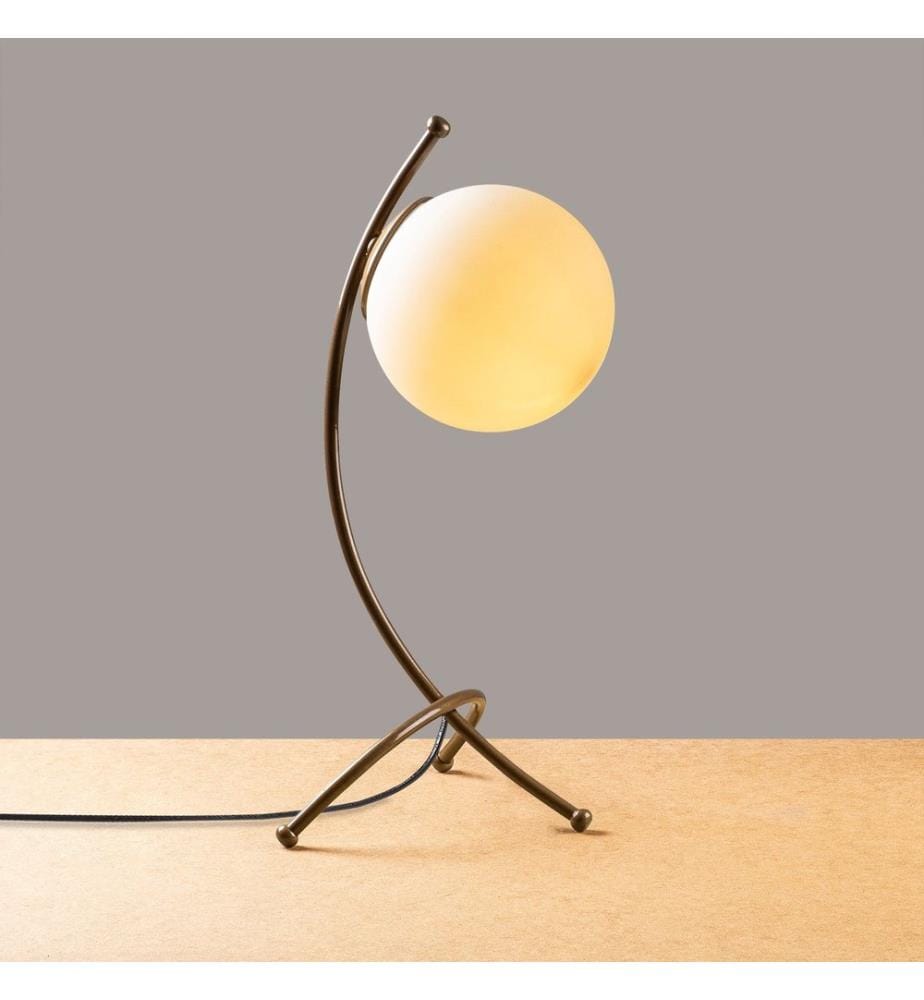 Jahrgang,Weiss, Schreibtischlampen, 23 X 18 cm, Metallkörper