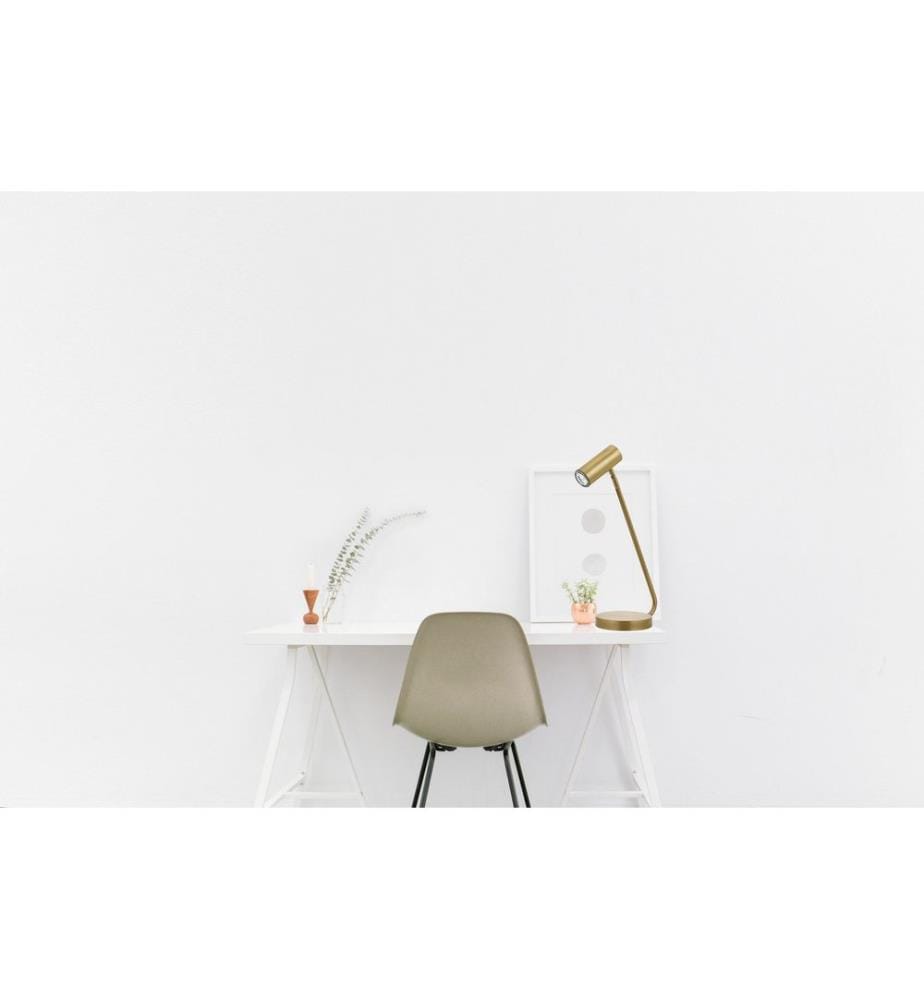 Antiquation, Lampes De Bureau, 15 X 25 cm, Corps Métallique