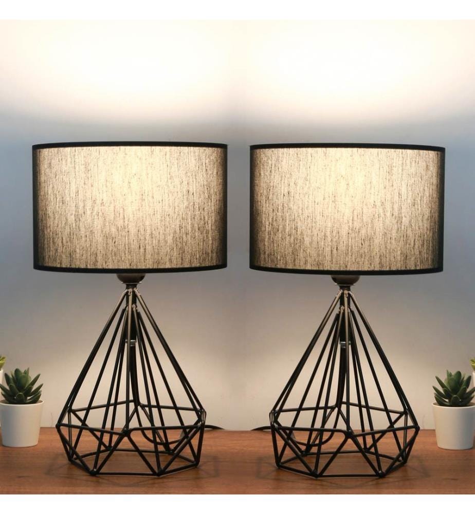 Lampade Nere, Da Scrivania, 24 X 15 cm, Metallo