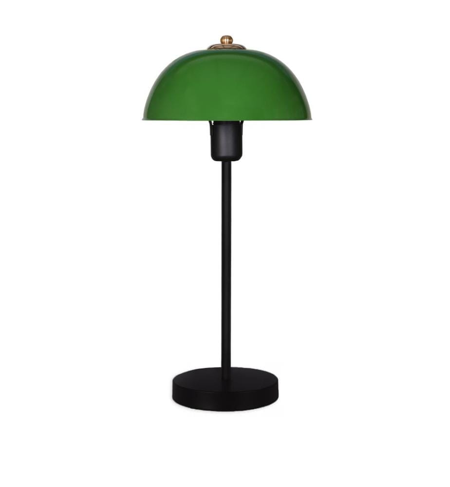 Vert, Lampes De Bureau, 23 X 12 cm, Métal