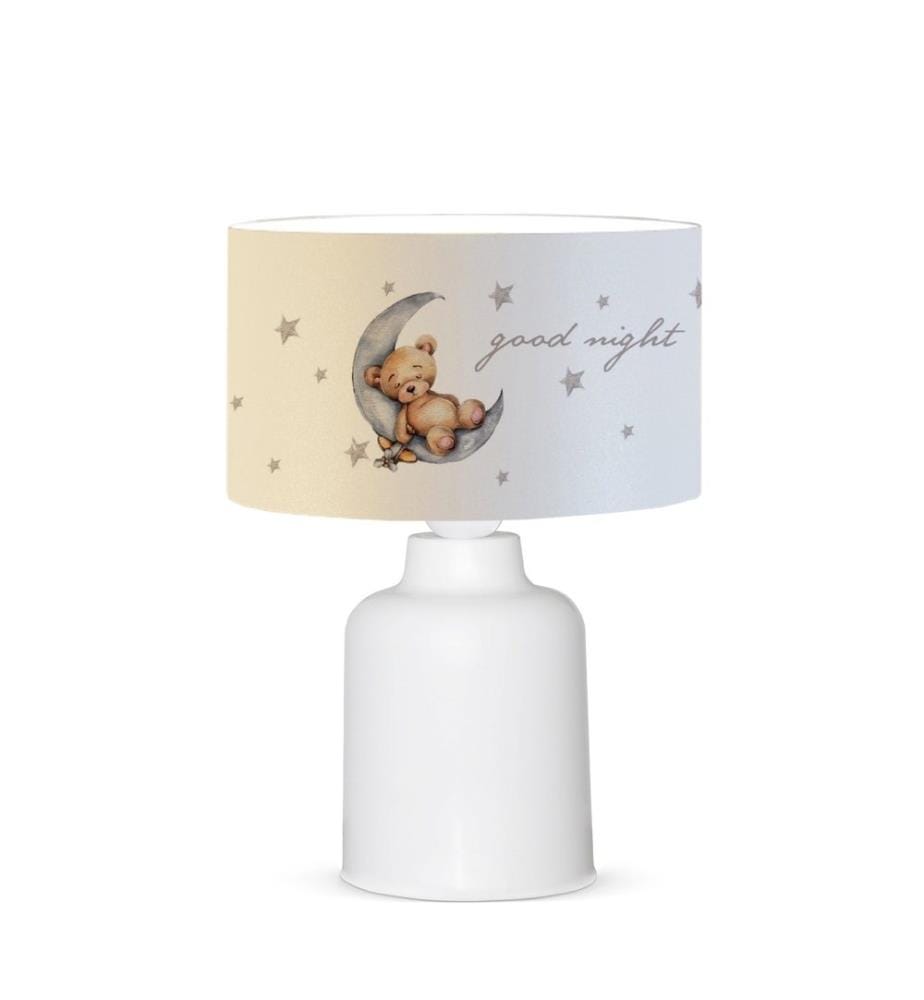 Tischlampe, mehrfarbig, 50 % KUNSTSTOFF / 50 % STOFF