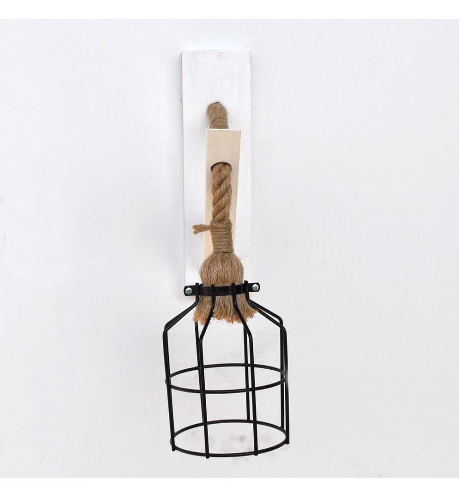Noir, Blanc, Lampes De Bureau, 45 X 20 X 15 cm, De Tube En Fer