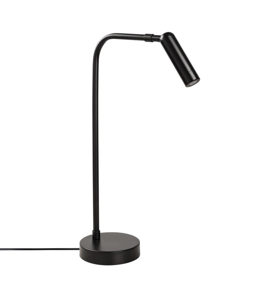 Noir, Lampes De Bureau, 12 X 22 cm, Corps Métallique