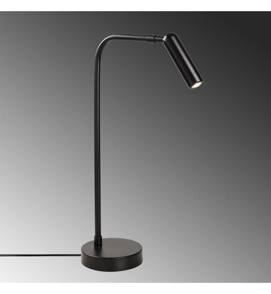 Noir, Lampes De Bureau, 12 X 22 cm, Corps Métallique