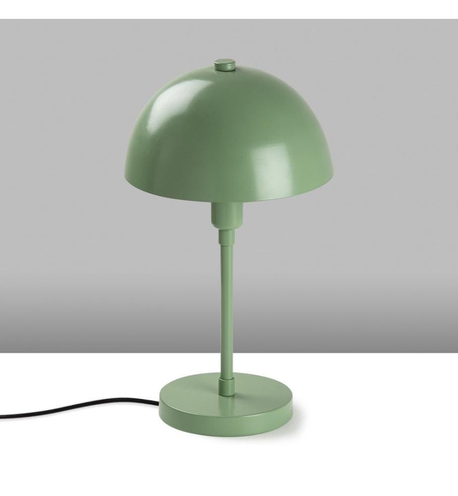 Lampe de table, verte, CORPS EN MÉTAL