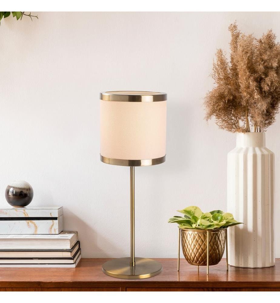 Né, Lampes De Bureau, 18 X 18 X 52 cm, Corps Métallique