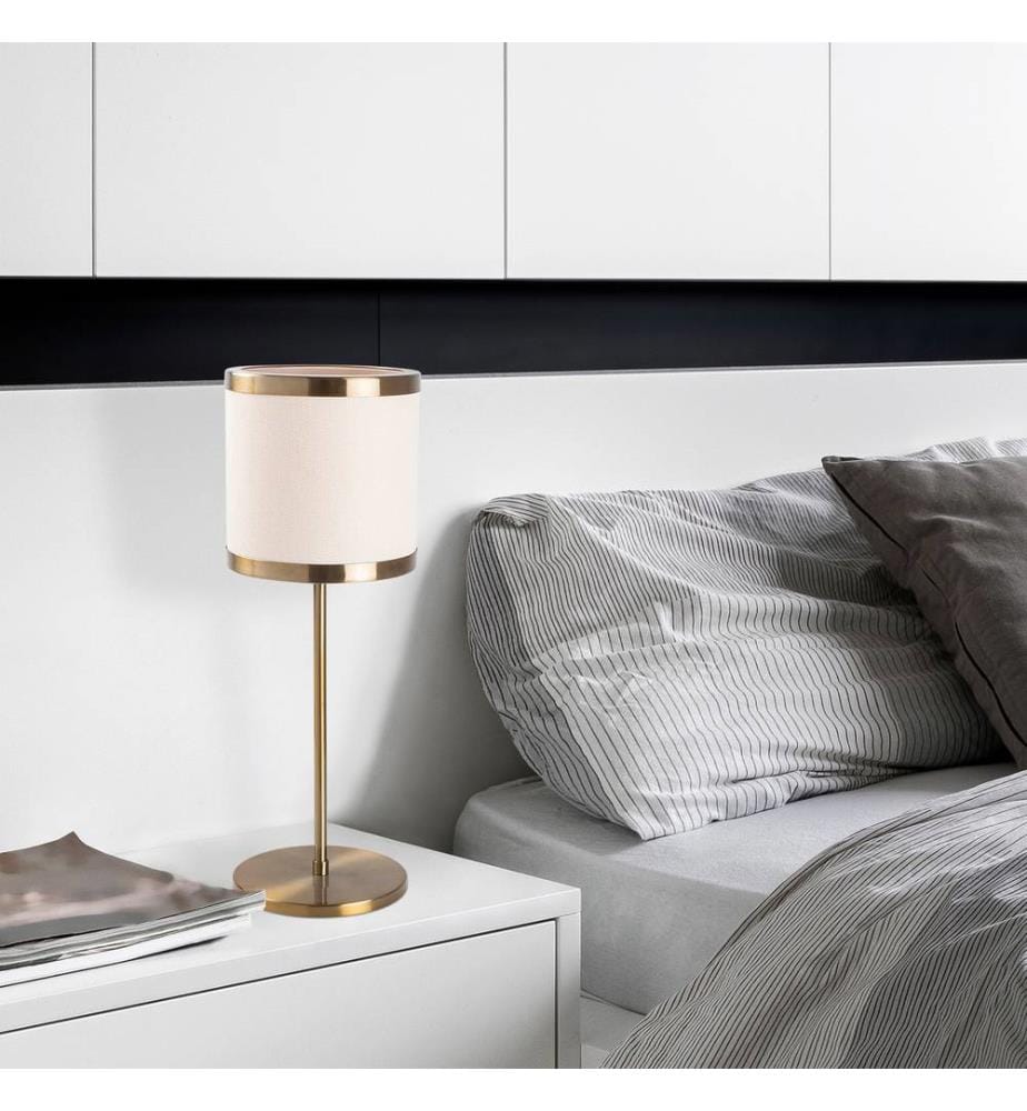 Né, Lampes De Bureau, 18 X 18 X 52 cm, Corps Métallique