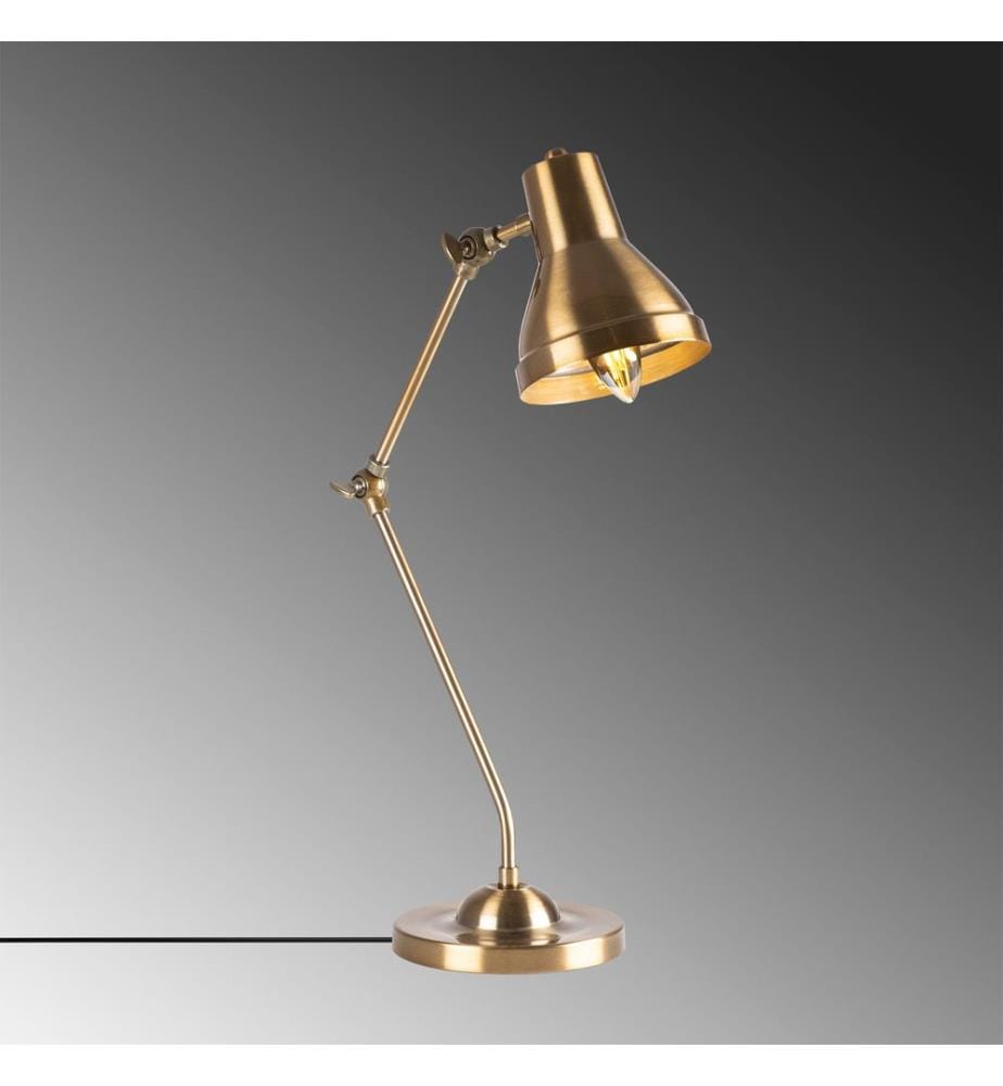 Jahrgang, Schreibtischlampen, 16 X 27 X 55 cm, Metallkörper