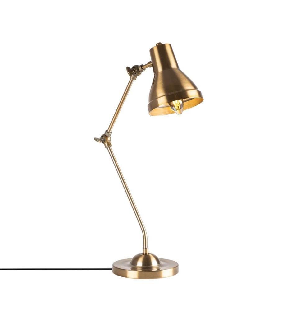 Jahrgang, Schreibtischlampen, 16 X 27 X 55 cm, Metallkörper