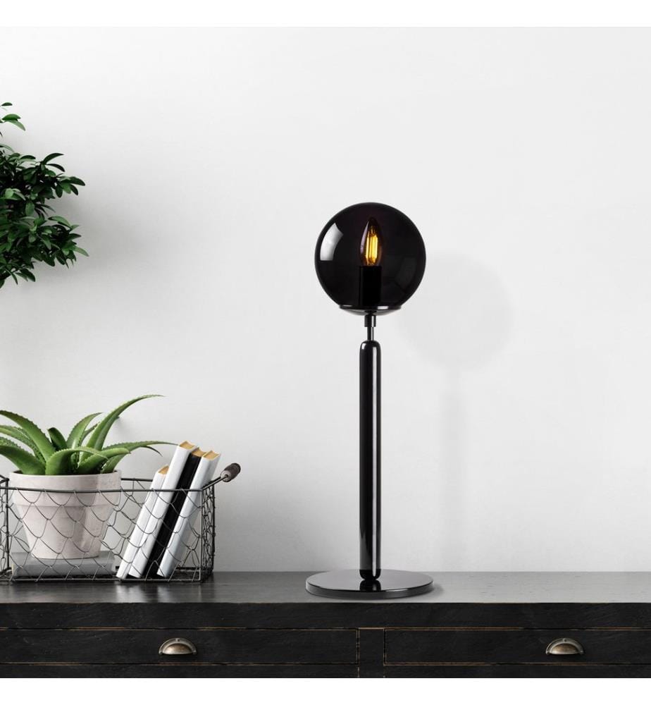 Schwarz, Schreibtischlampen, 18 X 18 X 52 cm, Metallkörper