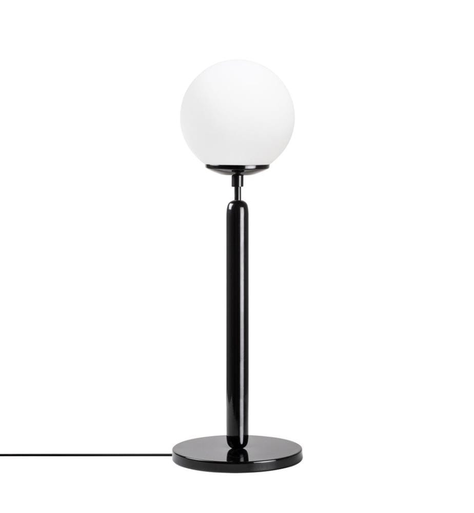 Noir, Lampes De Bureau, 18 X 18 X 52 cm, Corps Métallique