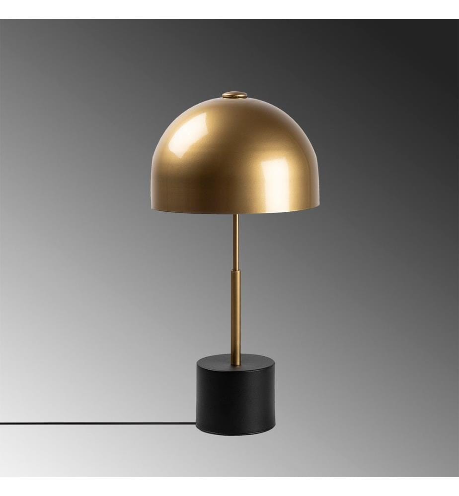 Noir, Lampes De Bureau, 26 X 26 X 53 cm, Corps En Métal