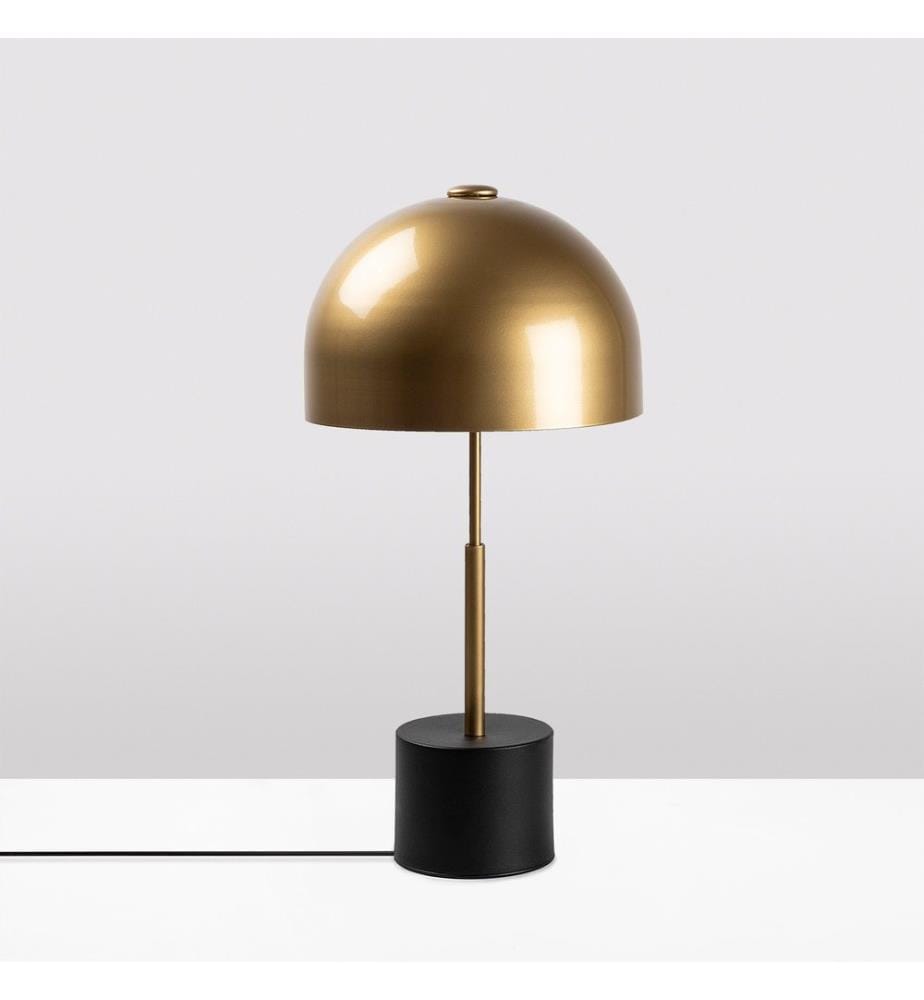 Noir, Lampes De Bureau, 26 X 26 X 53 cm, Corps En Métal