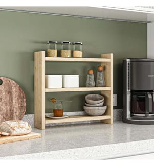 Scaffale da cucina, Zaffiro, 100% Melamine rivestito Particle Board
