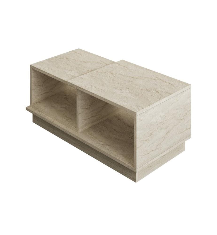 Couchtisch, Travertin, 100 % MELAMINBESCHICHTETE SPANPLATTE