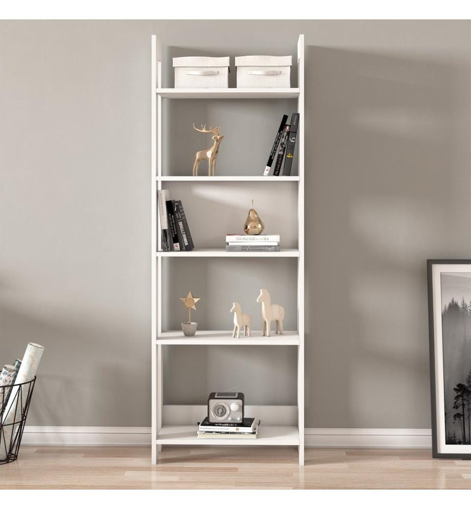 Bücherregal, weiss, 100 % MELAMINBESCHICHTETE SPANPLATTE