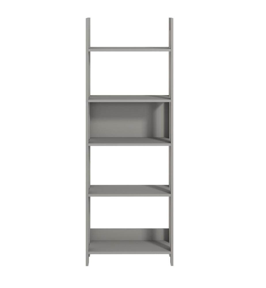 Bücherregal, grau, 100 % MELAMINBESCHICHTETE SPANPLATTE