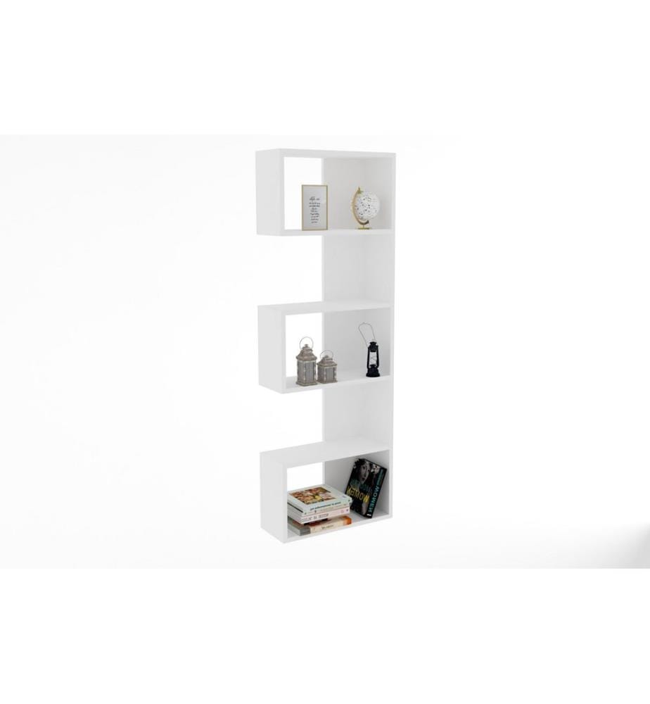 Blanc, Étagères, 150X52 cm, Plaque De Particules Enrobée De Mélamine