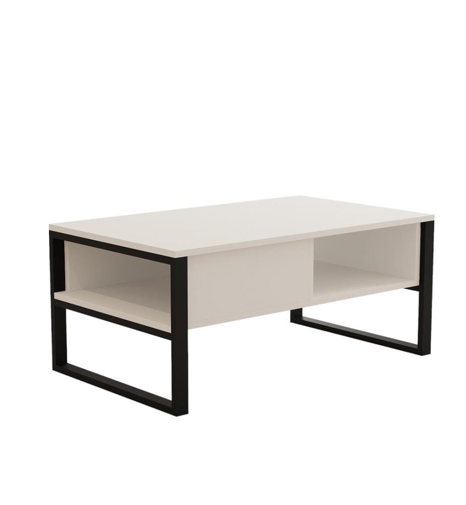 Coffee Table, White, Melamine Coated Particle Board