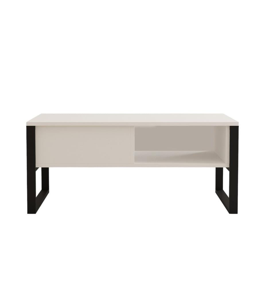 Coffee Table, White, Melamine Coated Particle Board