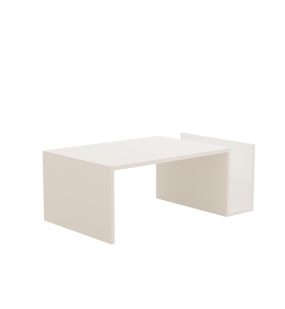 Coffee Table, White, Melamine Coated Particle Board