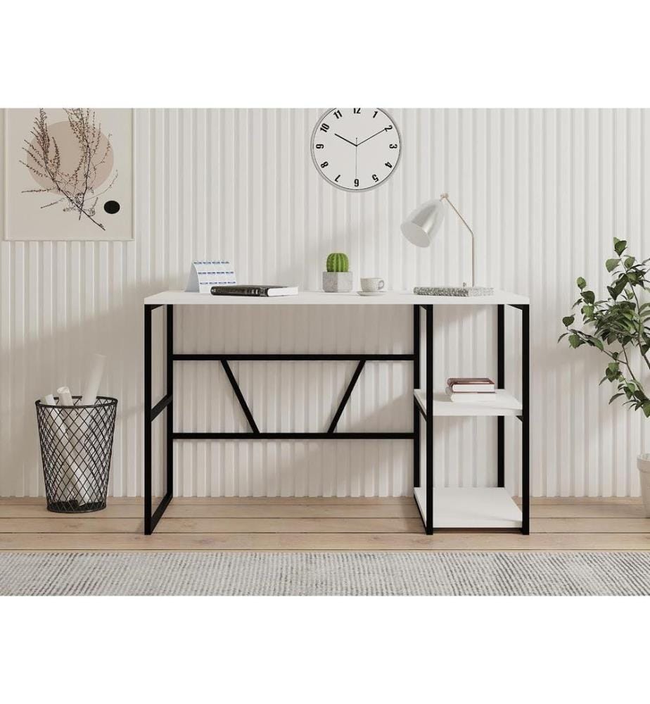 Weiss, Couchtische, 74X120X60 cm, Melaminbeschichtete Partikelplatte