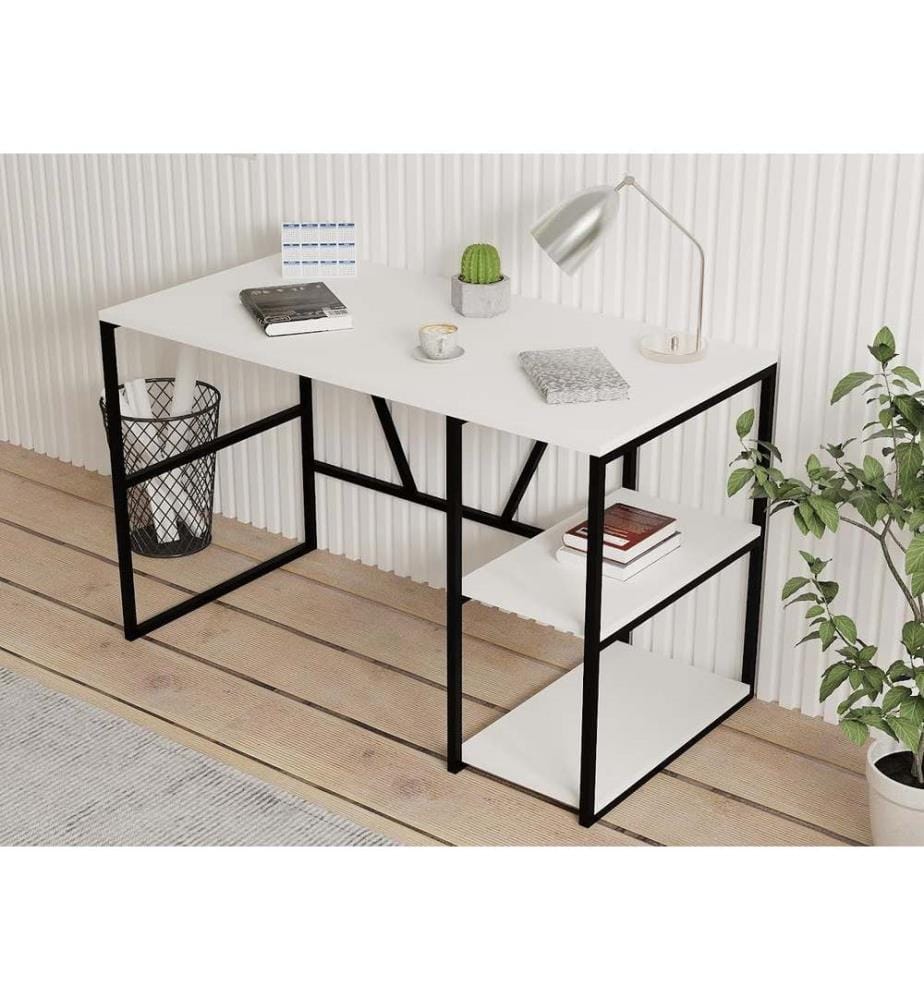 Weiss, Couchtische, 74X120X60 cm, Melaminbeschichtete Partikelplatte