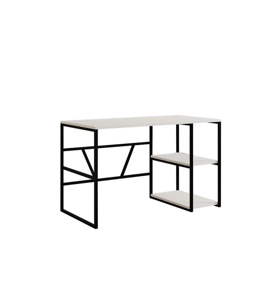 Weiss, Couchtische, 74X120X60 cm, Melaminbeschichtete Partikelplatte