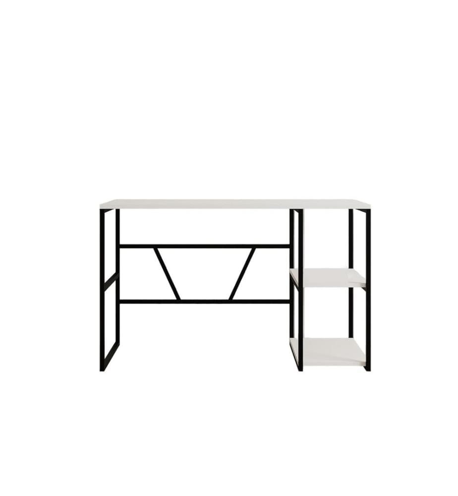 Weiss, Couchtische, 74X120X60 cm, Melaminbeschichtete Partikelplatte